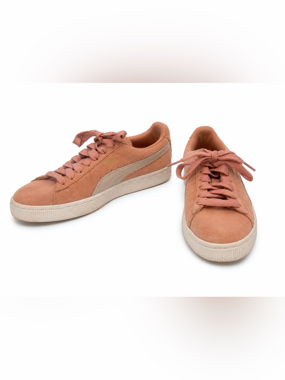 Puma Classic Suede Sneakers- Baby Pink- 8.5- Worn Once